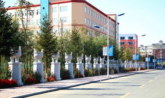 长春科技学院校园风景 现代化与自然美的和谐共舞